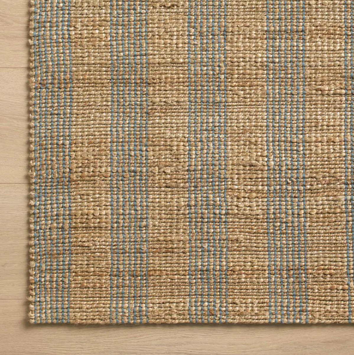 Chris Loves Julia x Loloi Judy Natural / Sky JUD-04 – Stoffer Home