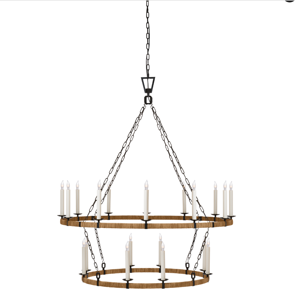 Darlana Extra Large Two-Tier Chandelier