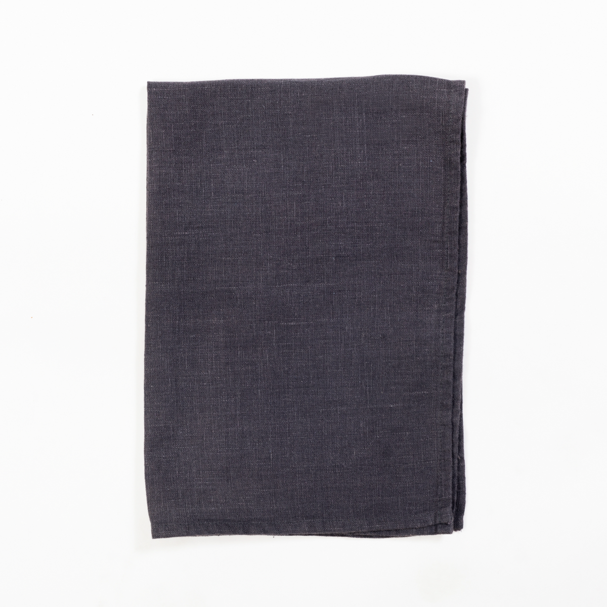 Dark Grey Linen Kitchen Towel Stoffer Home