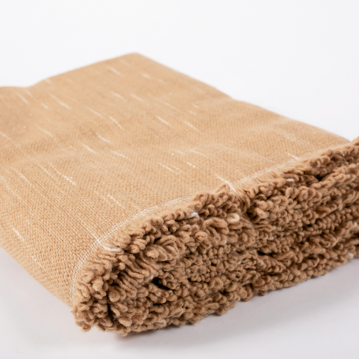 Sand HandLoomed Throw Stoffer Home