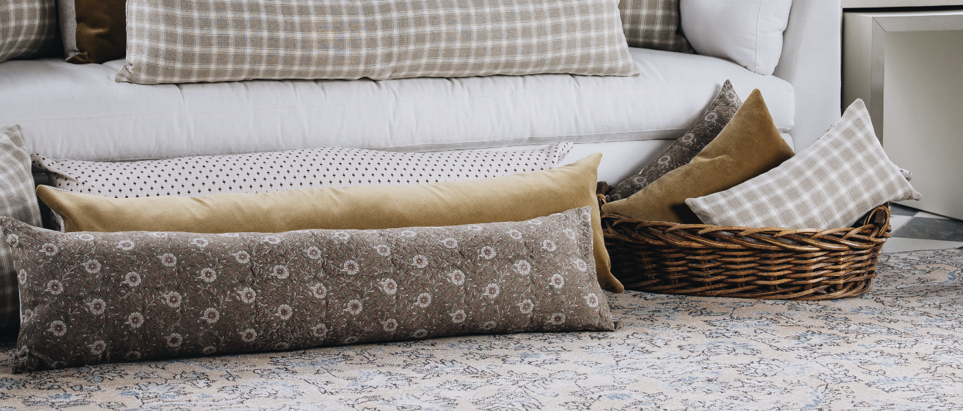 Lumbar pillow sham sale