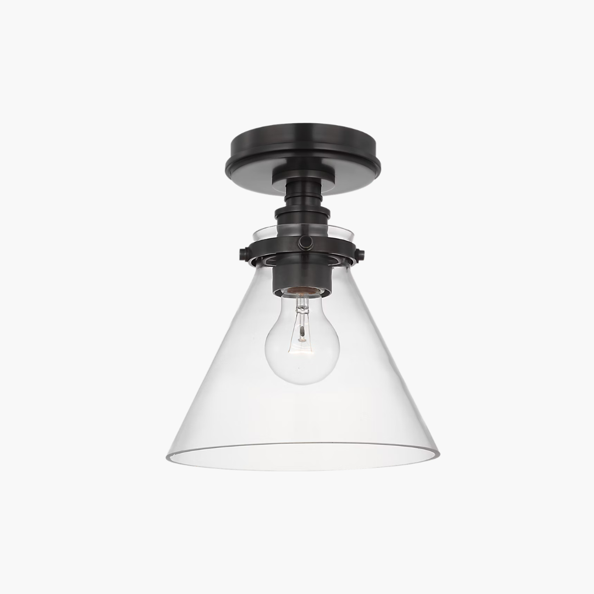 Parkington 9" Conical Flush Mount