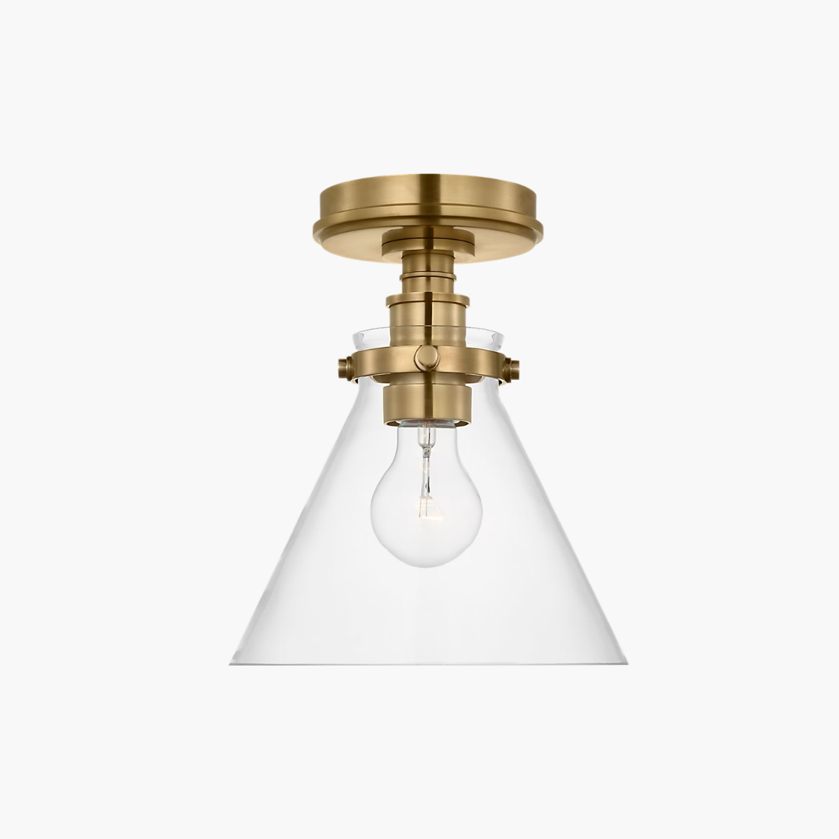 Parkington 9" Conical Flush Mount
