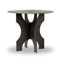 Round Iron Side Table