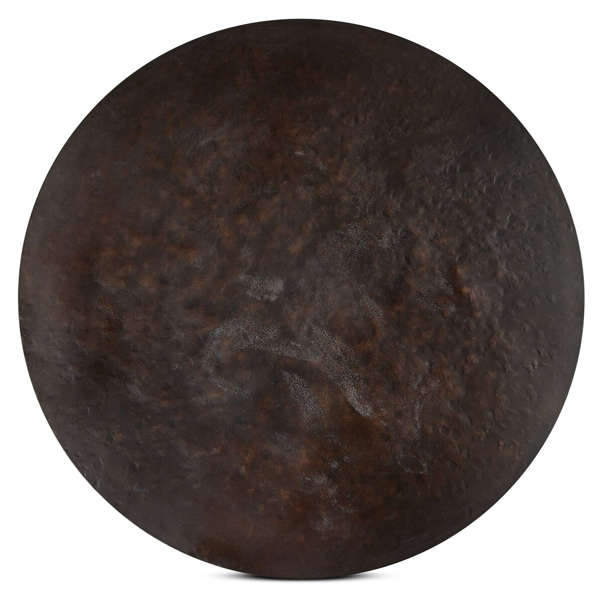 Round Iron Side Table