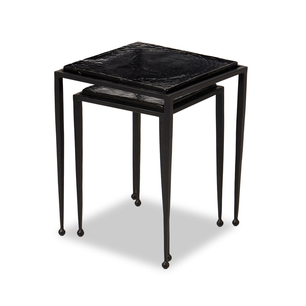 Dalton Cast Glass Nesting Tables