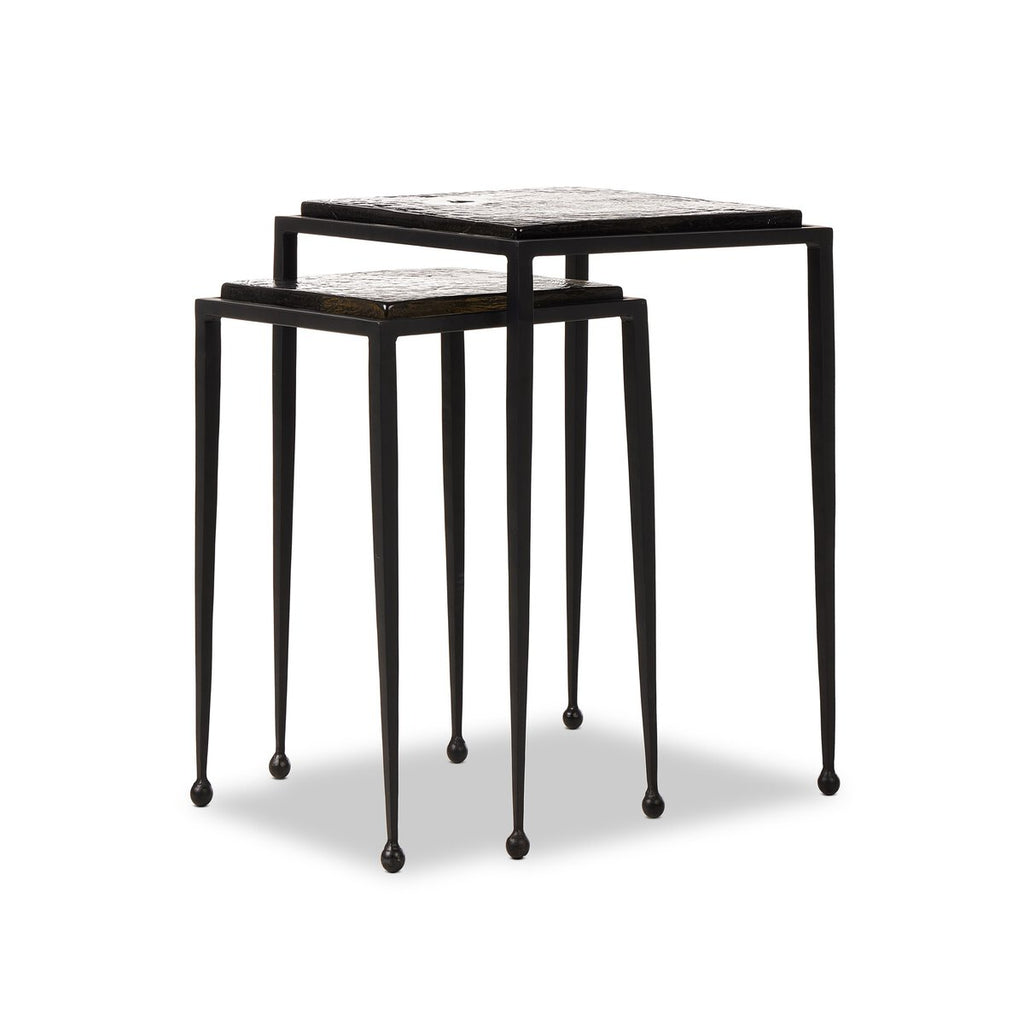 Dalton Cast Glass Nesting Tables