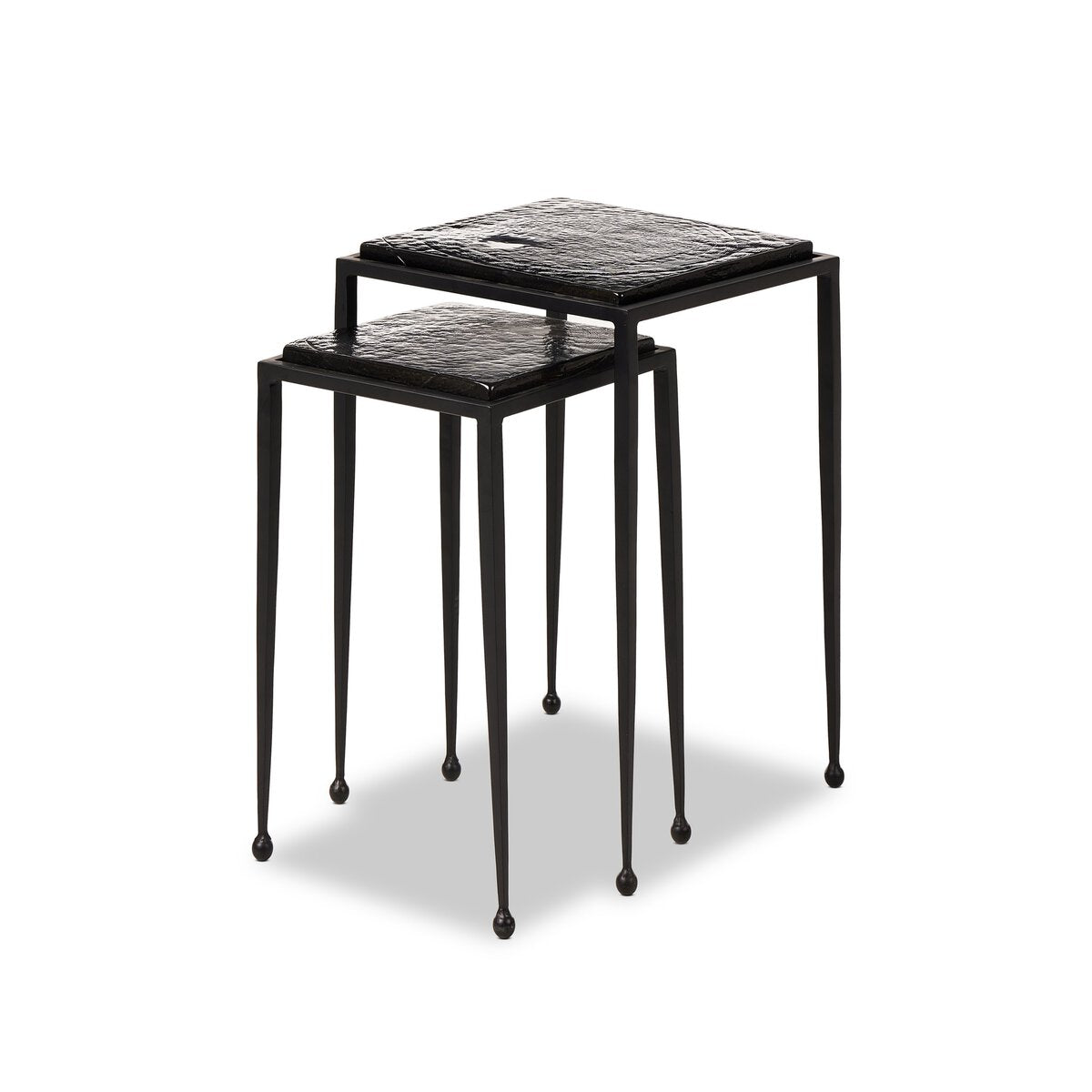 Dalton Cast Glass Nesting Tables