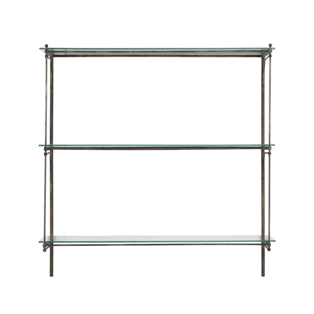 Lily Brushed Iron Shelves