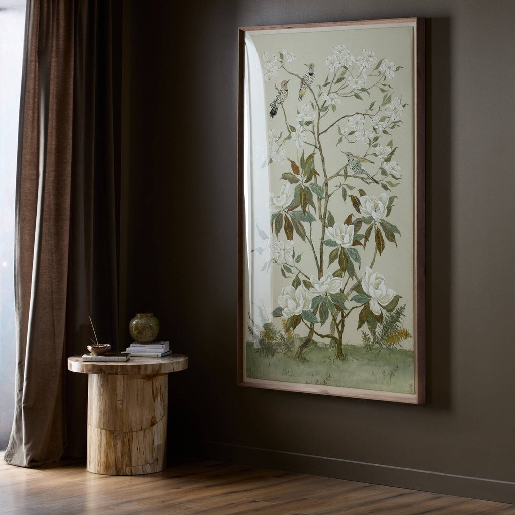 Tan Chinoiserie
