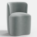 Gail Dining Chair in Performance Velvet in Lichen