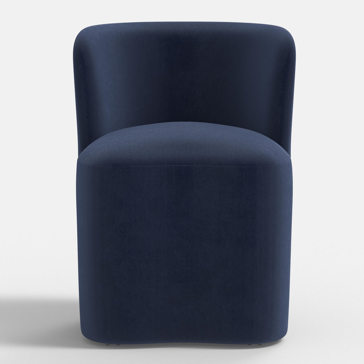 Gail Dining Chair in Performance Velvet in Ocean