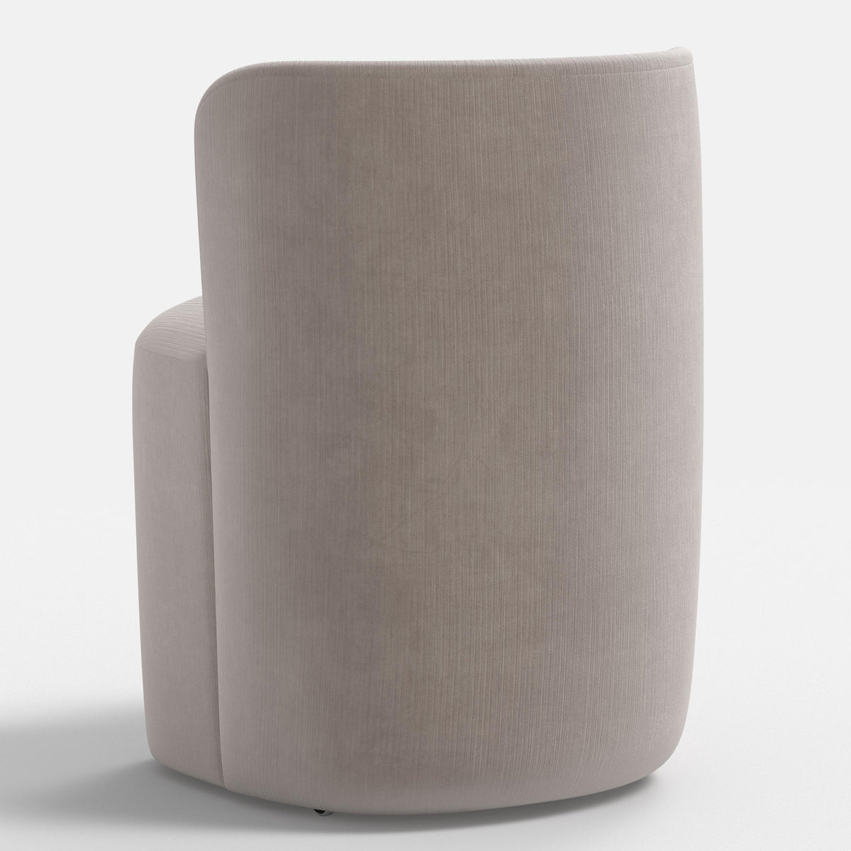 Gail Dining Chair in Performance Velvet in Steel