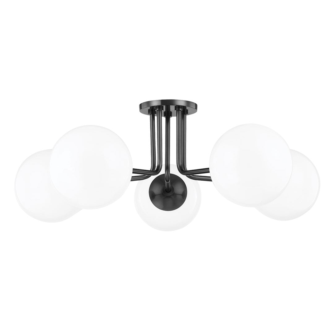Stella 5 Light Semi Flush Mount