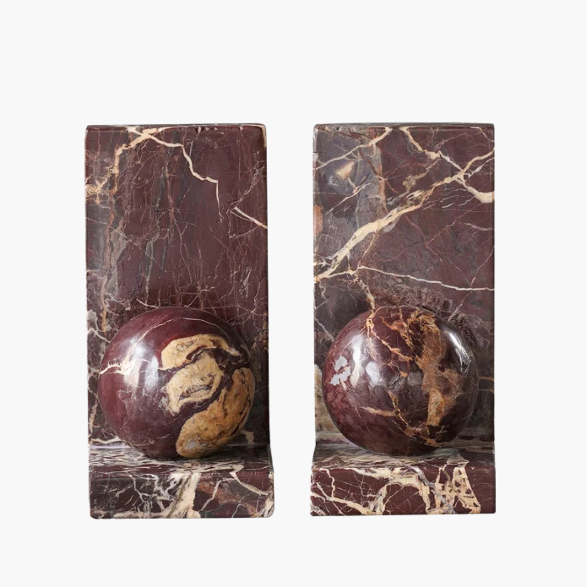 Cosimo Marble Bookends