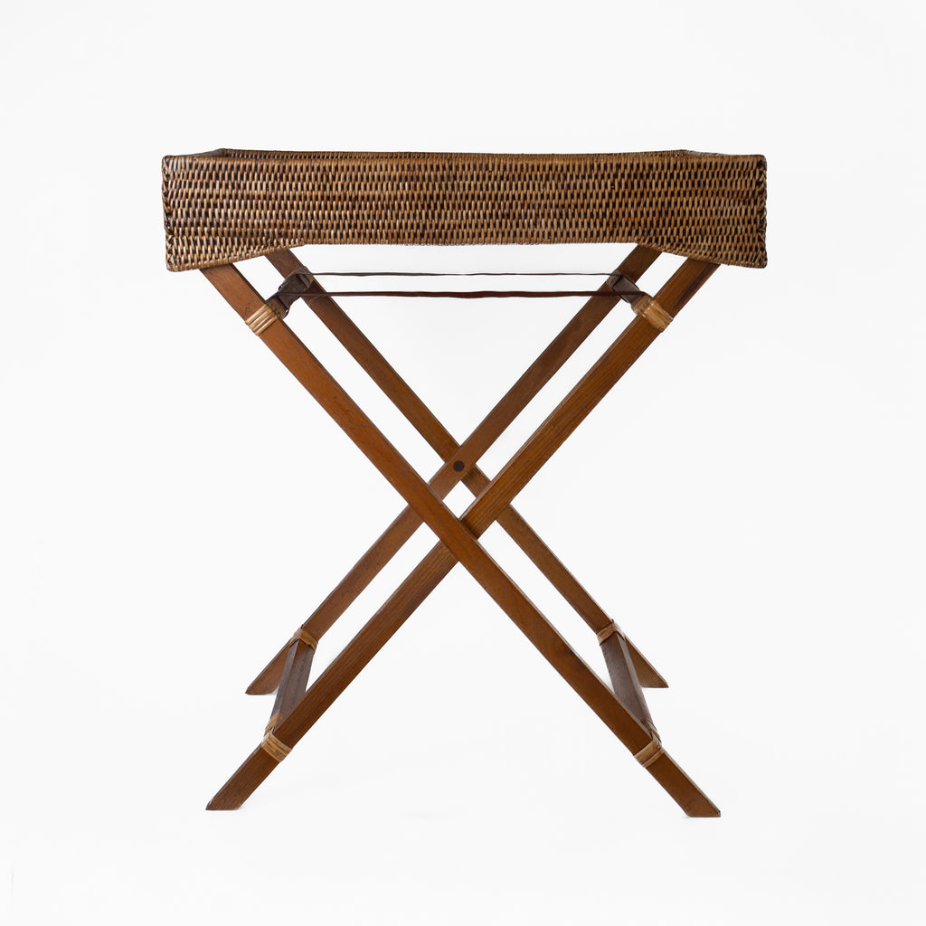Burma Rattan Butler Tray Table