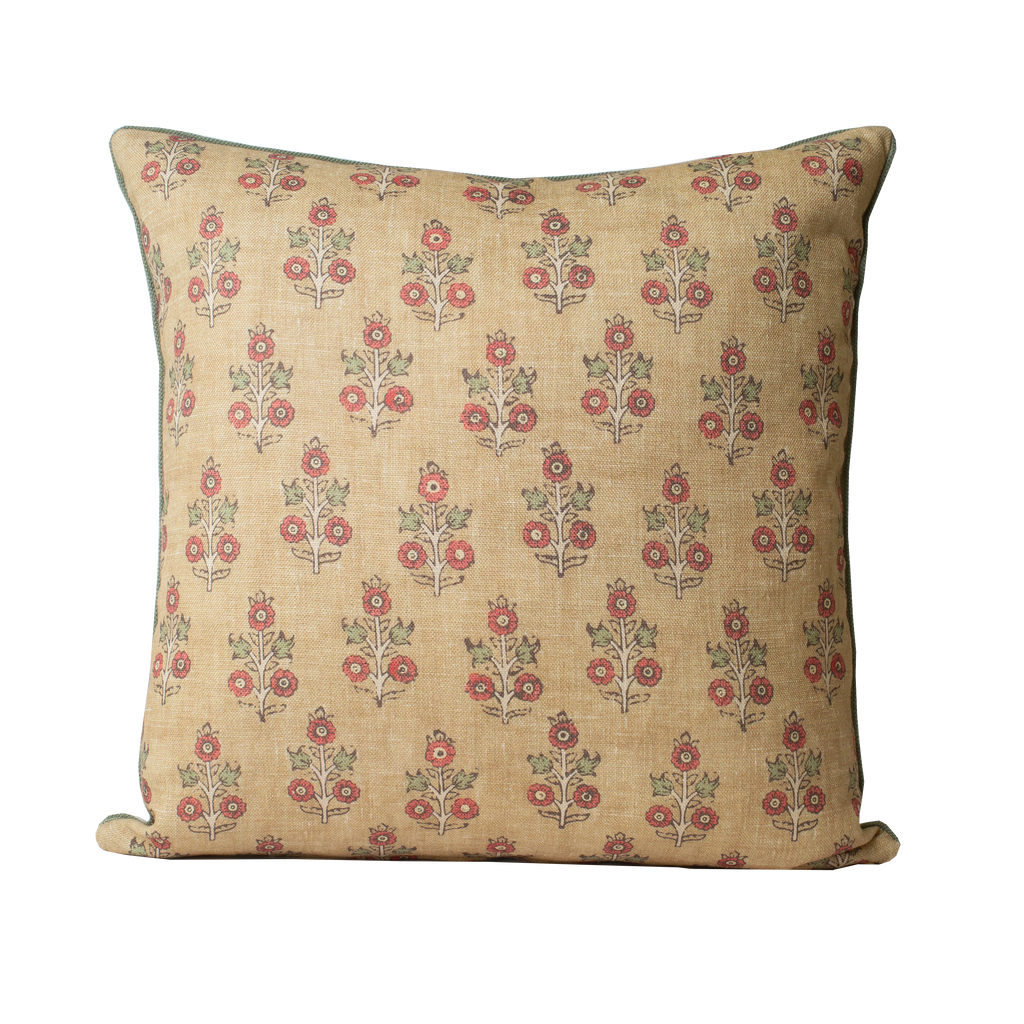 S|H Faye Ochre Pillow Cover