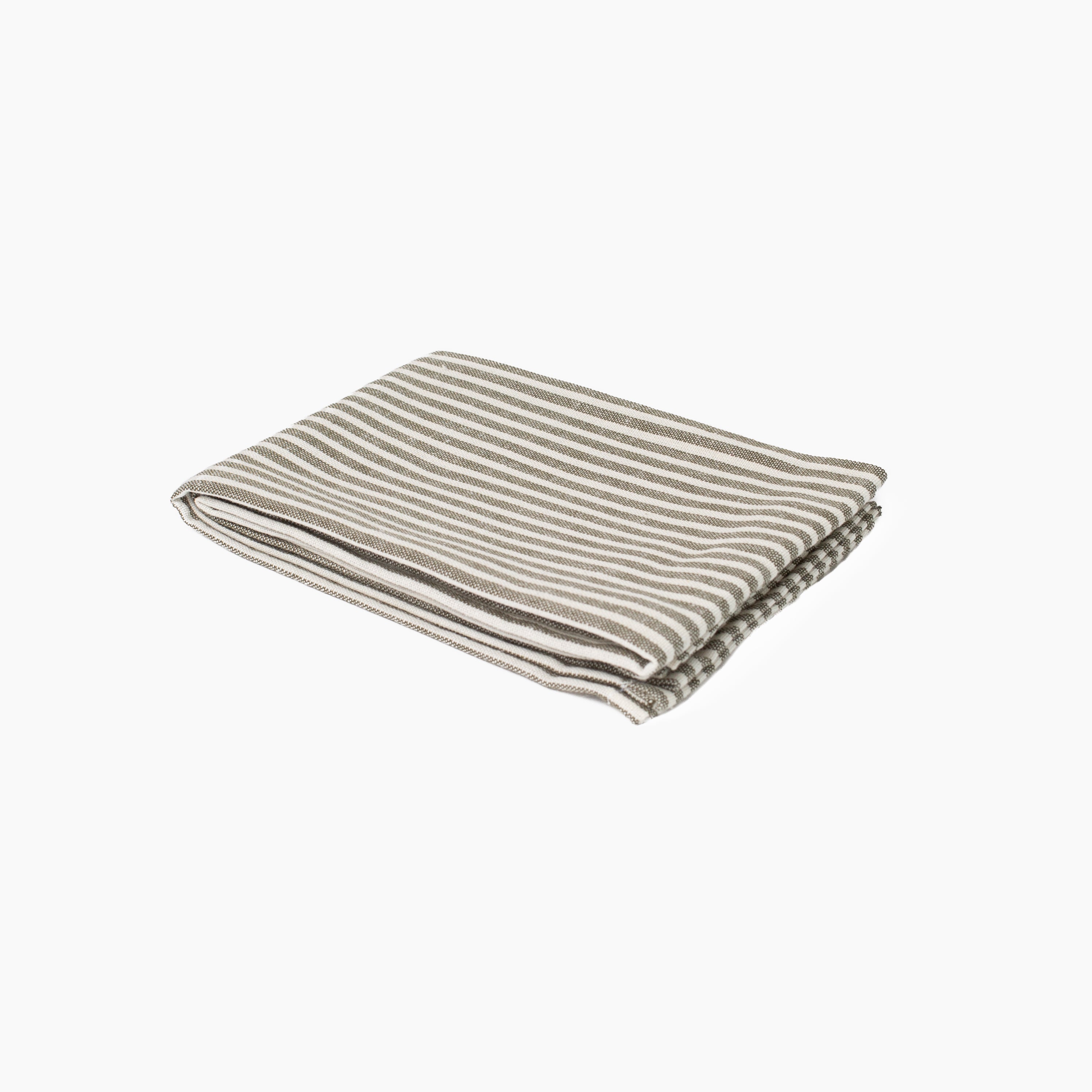 Striped Linen Kitchen Towel