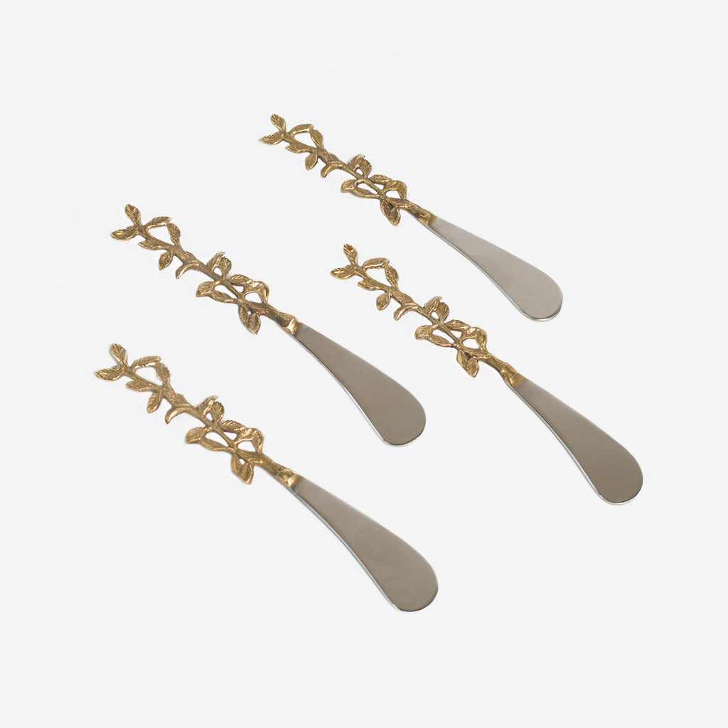 Leaf Canape Knives