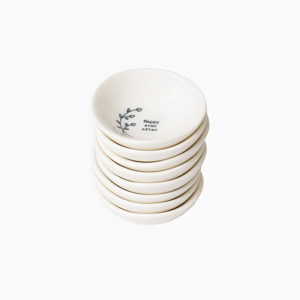 Sweet Words Porcelain Bowls