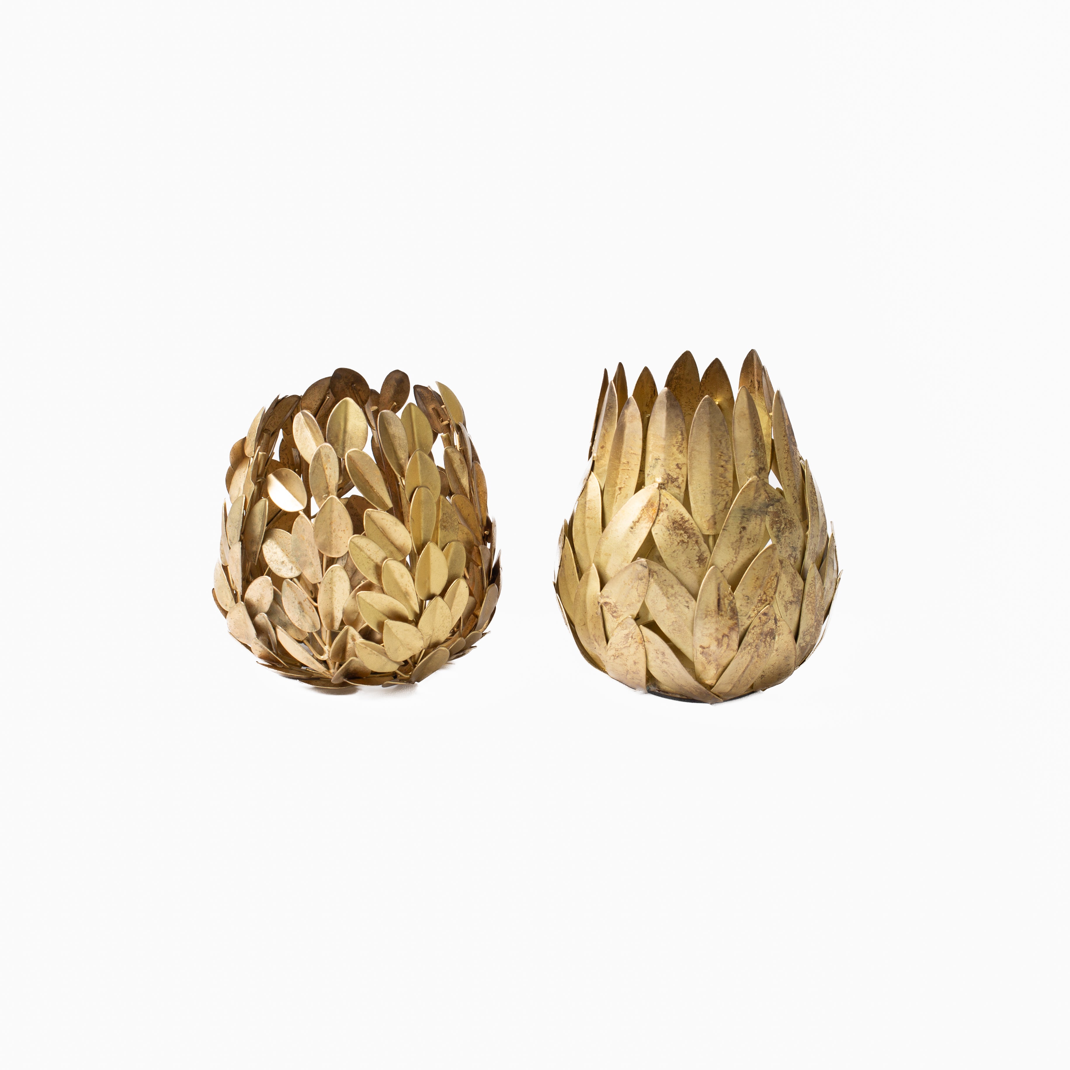 Benedict Welded Pinecone Votive