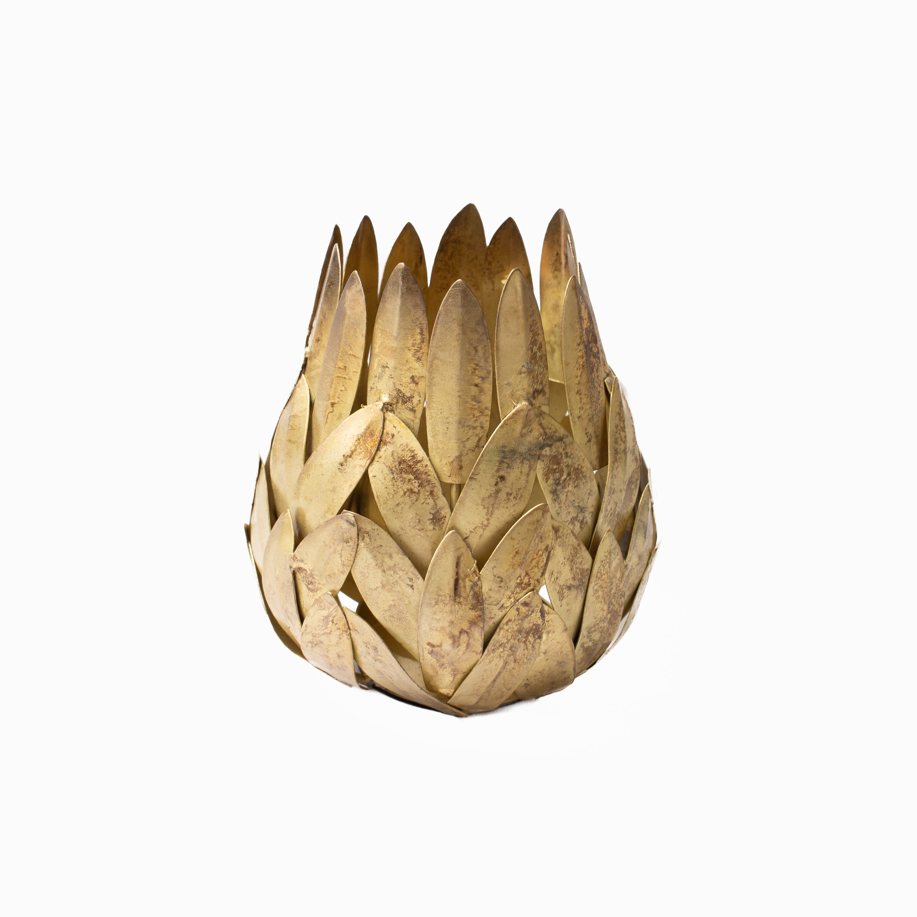 Benedict Welded Pinecone Votive