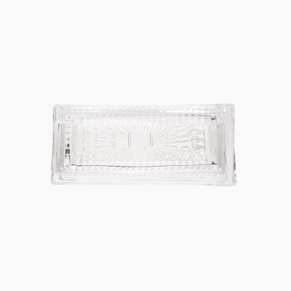 Glass Butter Dish