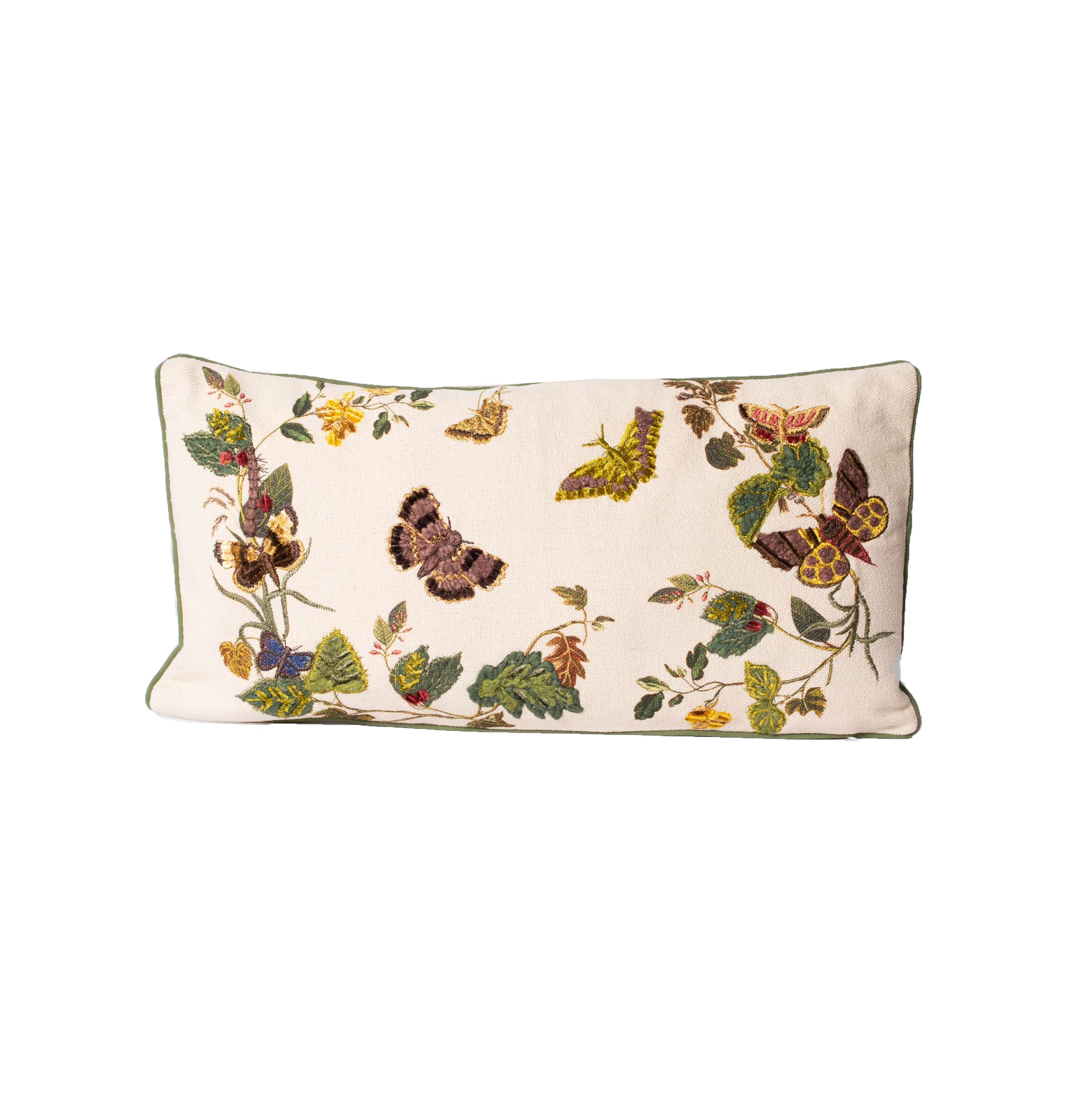 Cotton Pillow with Embroidery