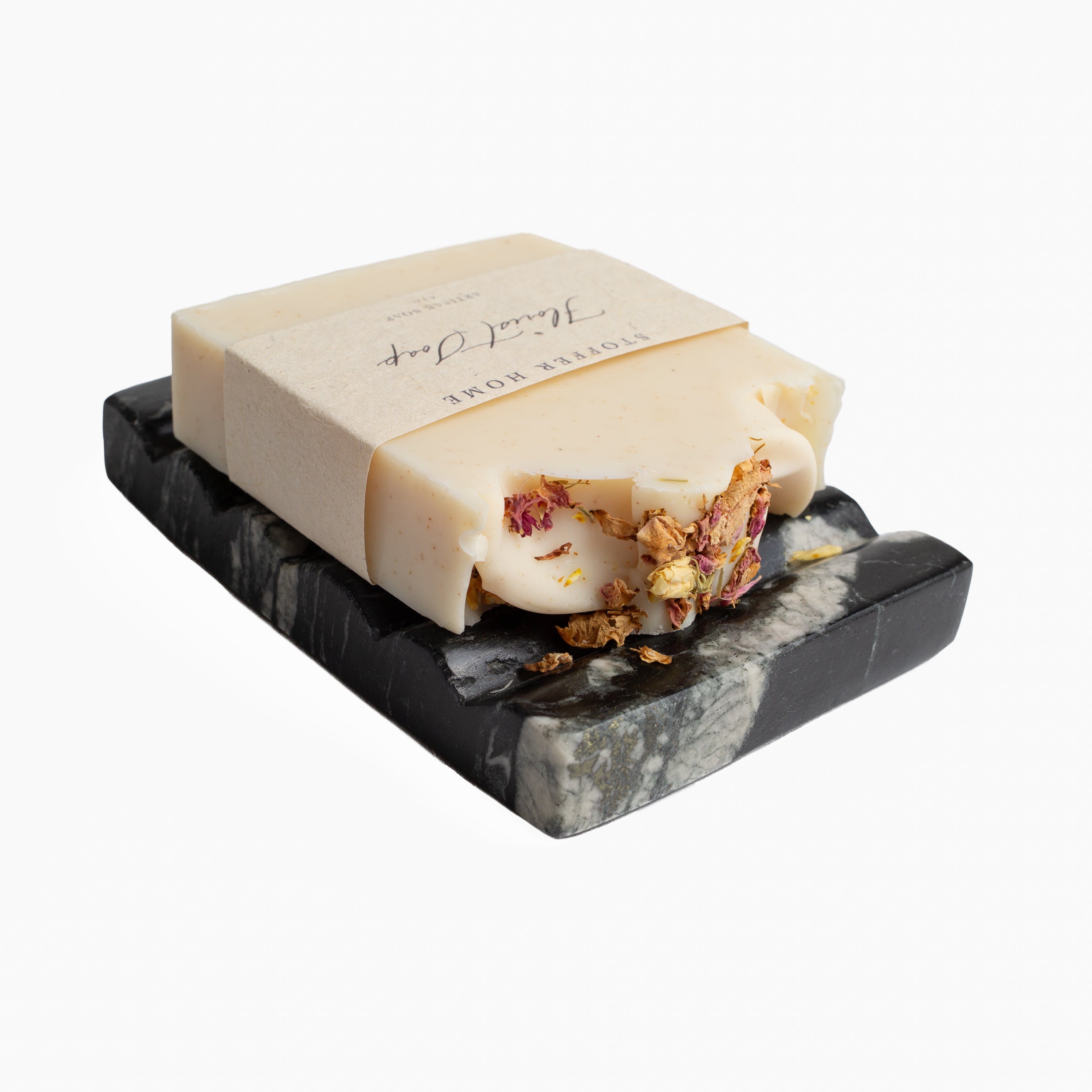 Carved Marble Soap Dish