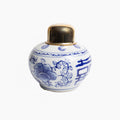 Blue & White Tea Jars