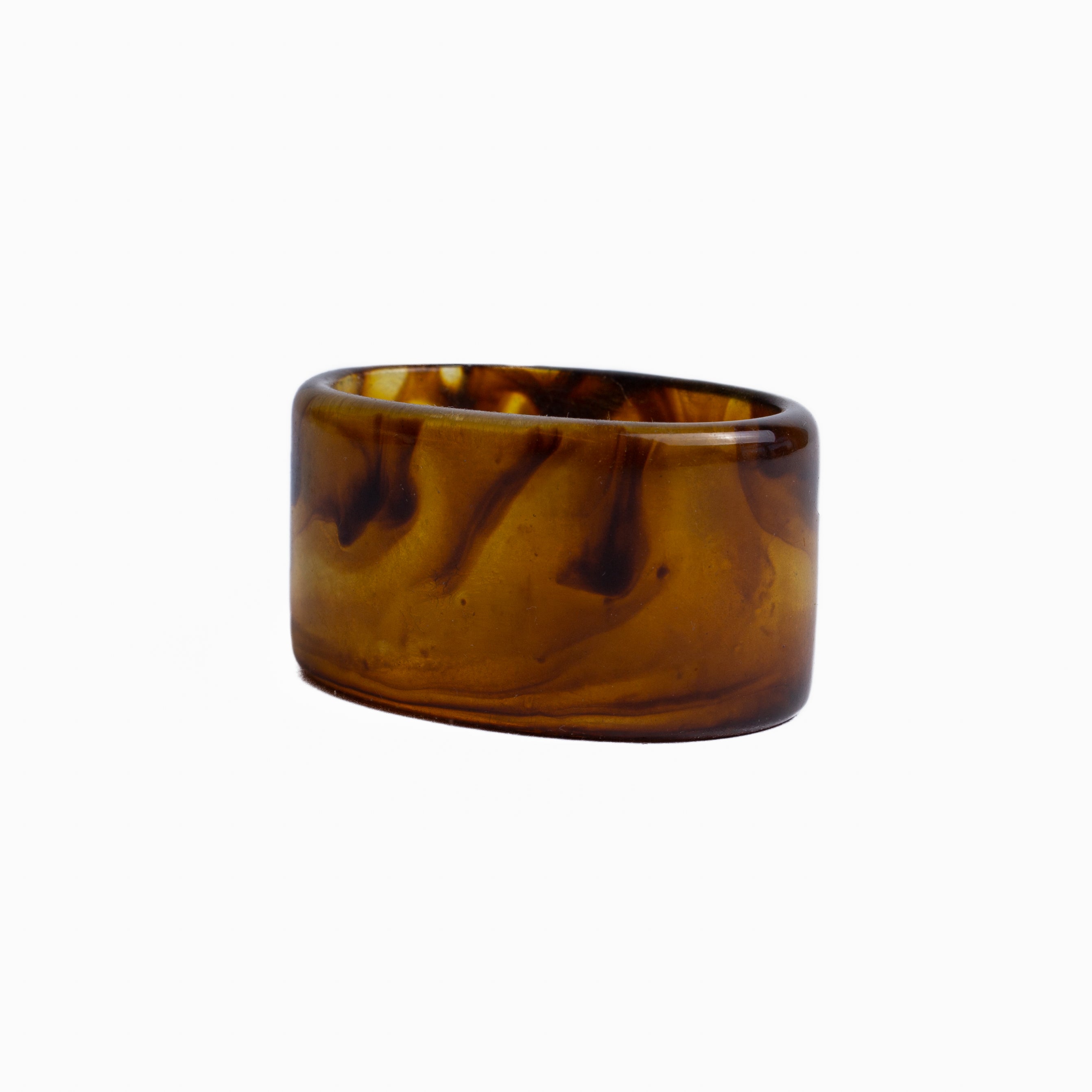 Tortoise Shell Napkin Rings