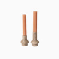 Petal Geometric Taper Candle Set