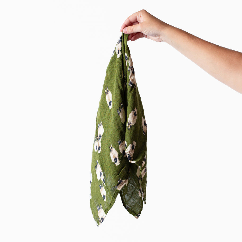 Sheep Bamboo Burp Cloths Set