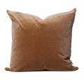 S|H Saddle Velvet Designer Pillow Cover