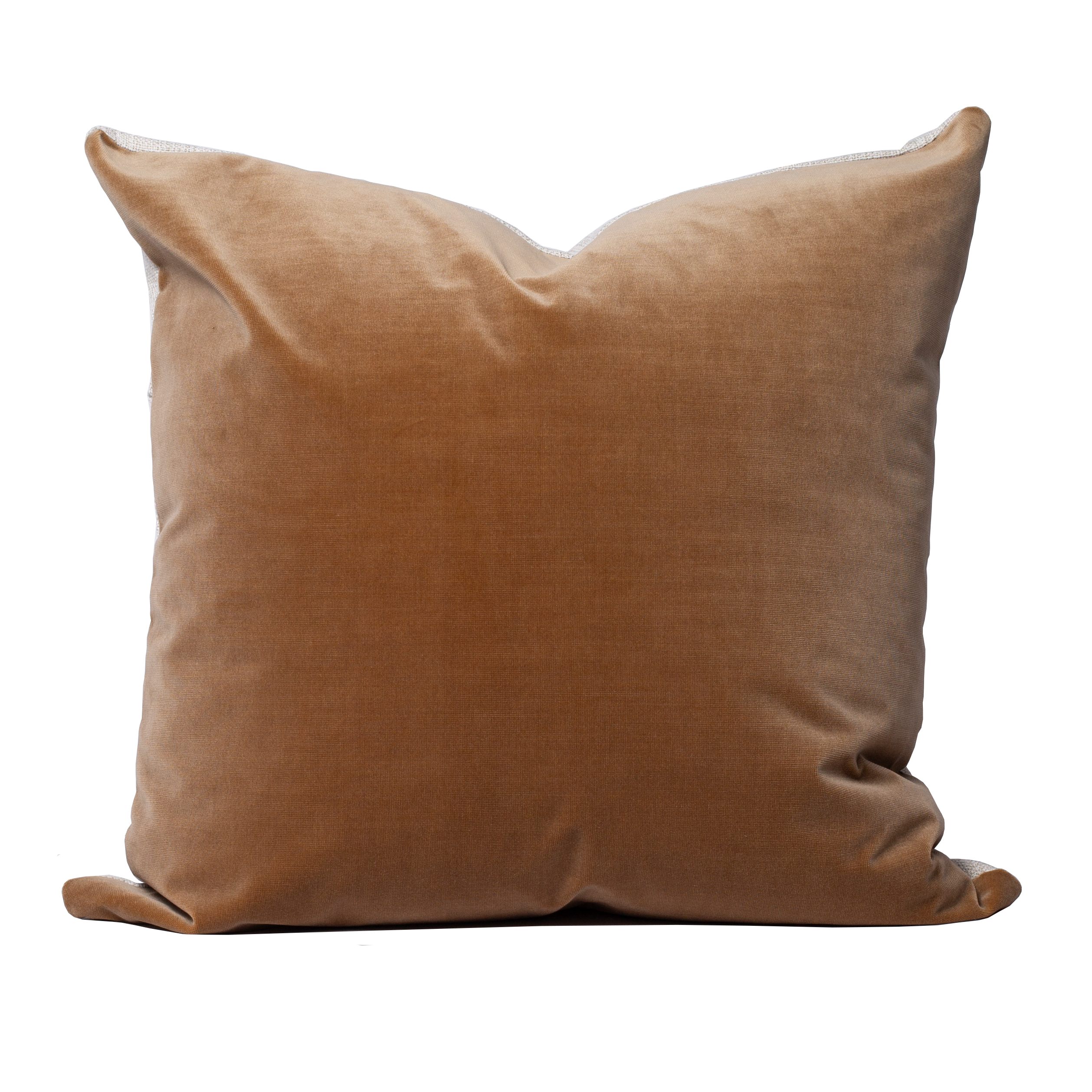 S|H Saddle Velvet Designer Pillow Cover