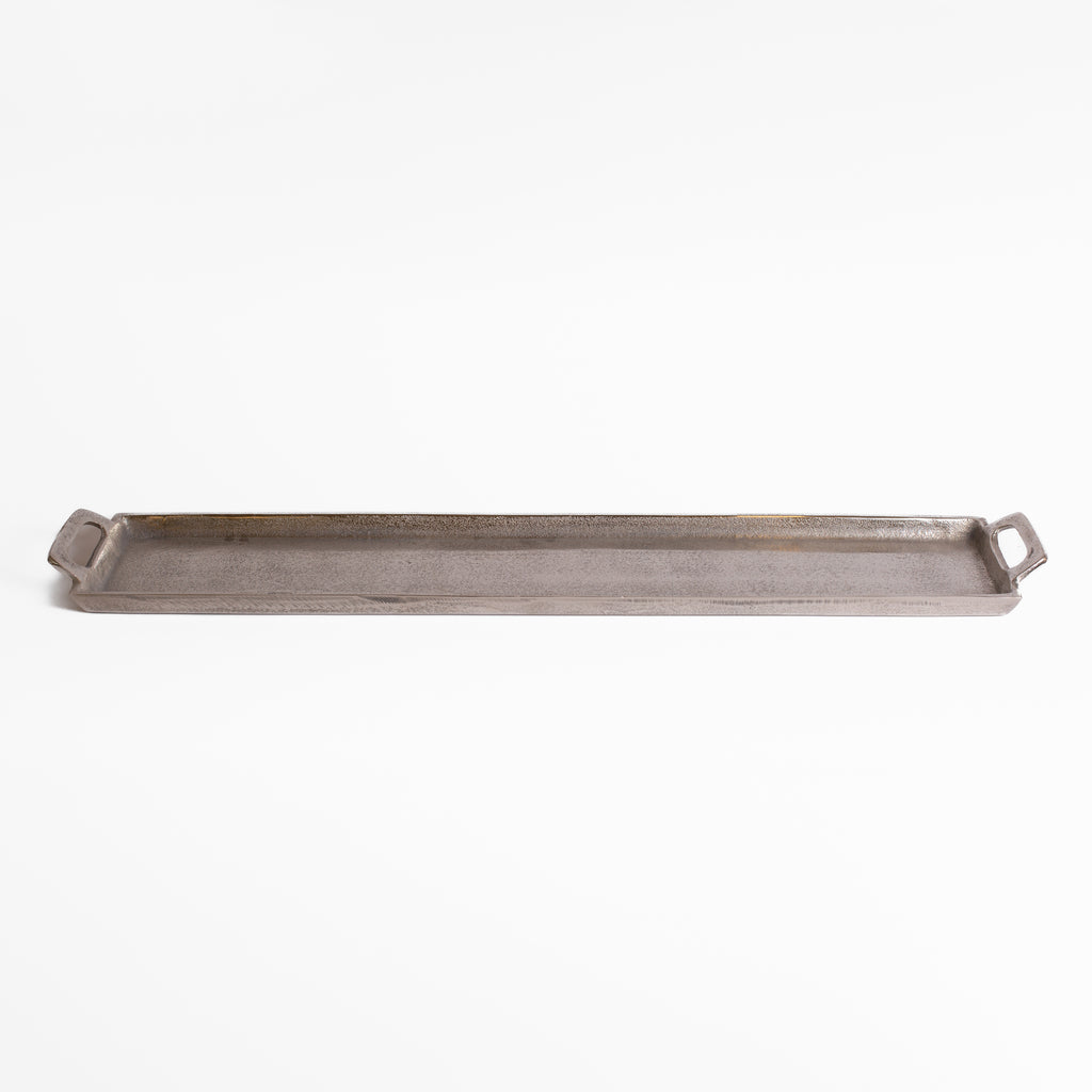 Antique Nickel Narrow Tray