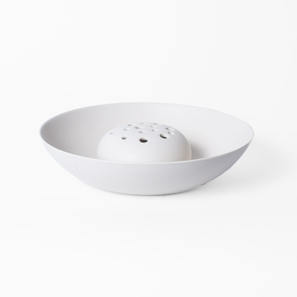 Bloom Ceramic Flower Frog Bowl