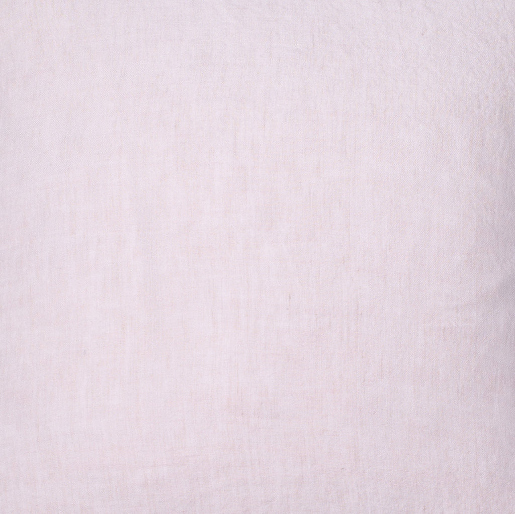 Rose Quartz Fringe Linen Pillow Cover