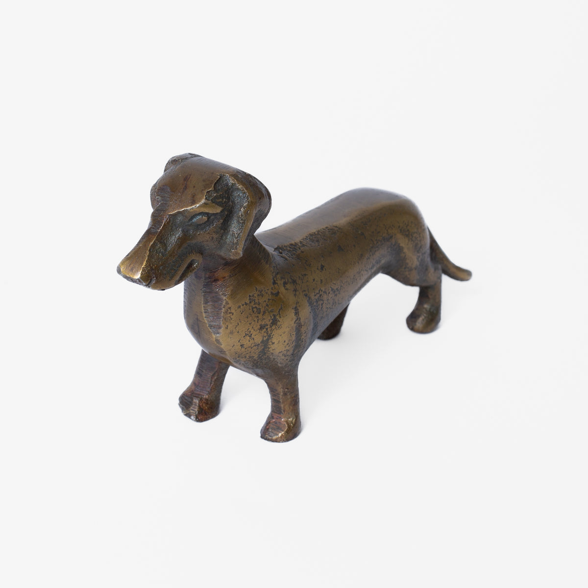 Bonnie Brass Dachshund Figurine – Stoffer Home