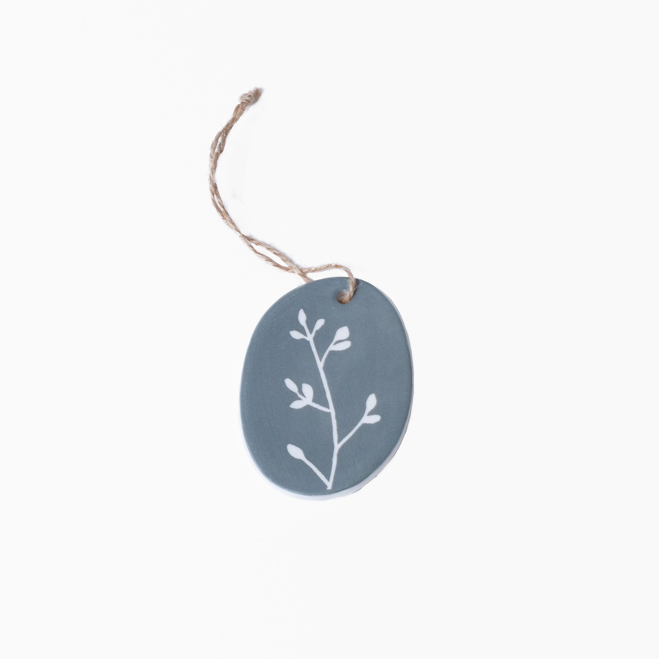 Oval Sentiment Ornaments