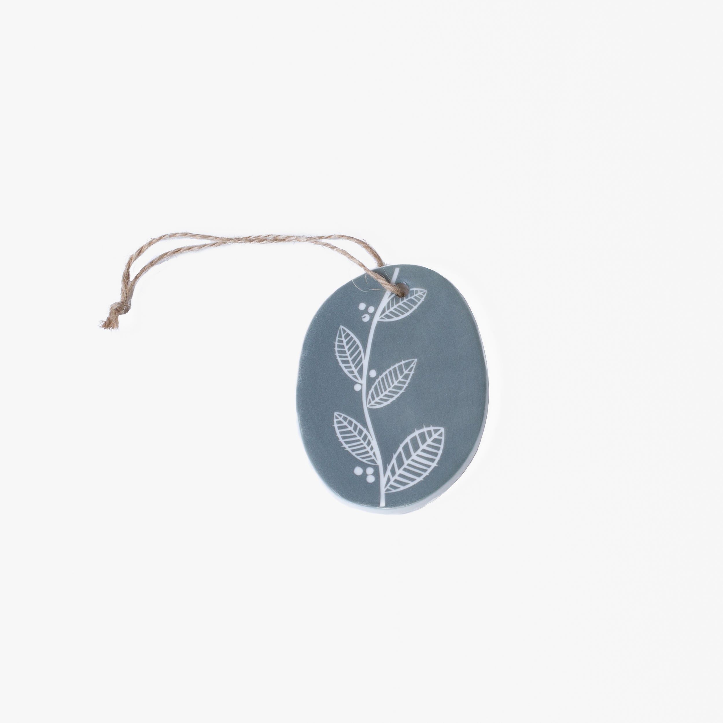 Oval Sentiment Ornaments