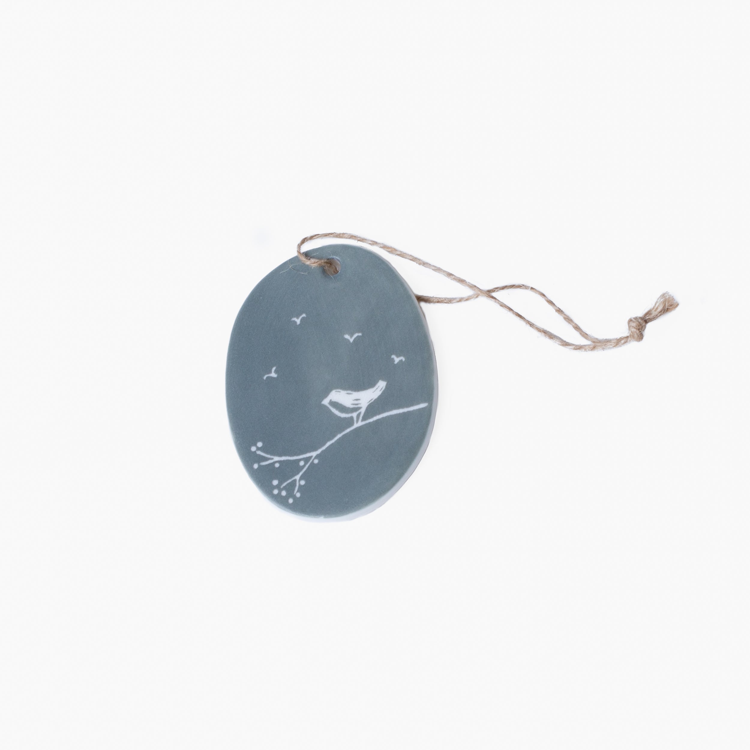 Oval Sentiment Ornaments