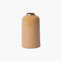 Etta Caramel Metal Vase