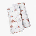 Organic Burp Cloths Sandcastle