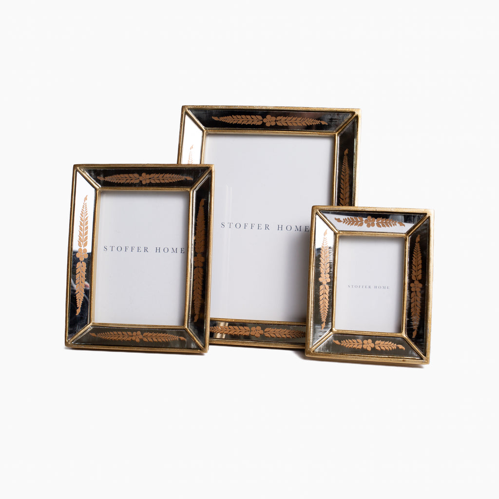 Haiden Gold Leaf Frame