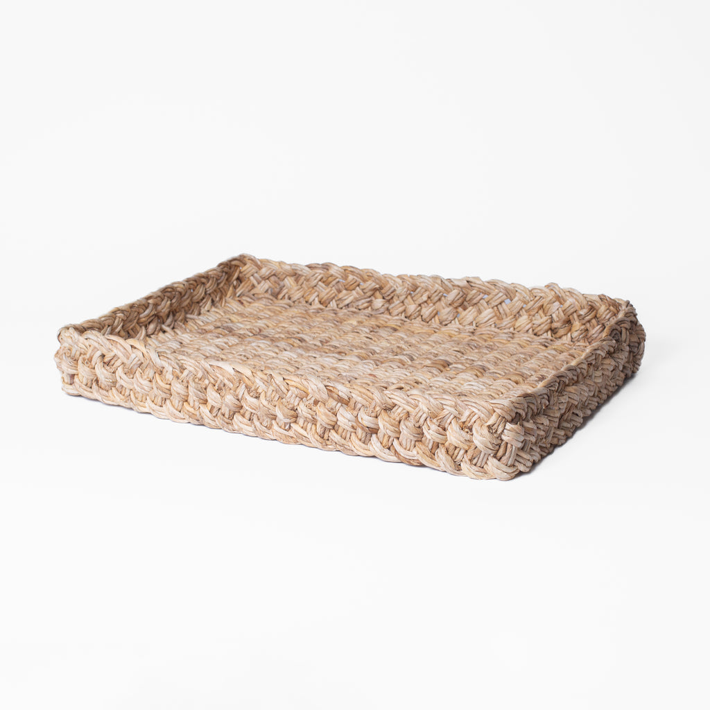 Alice French Braided Square Tray