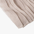 Gathered Natural Linen Bed Skirt