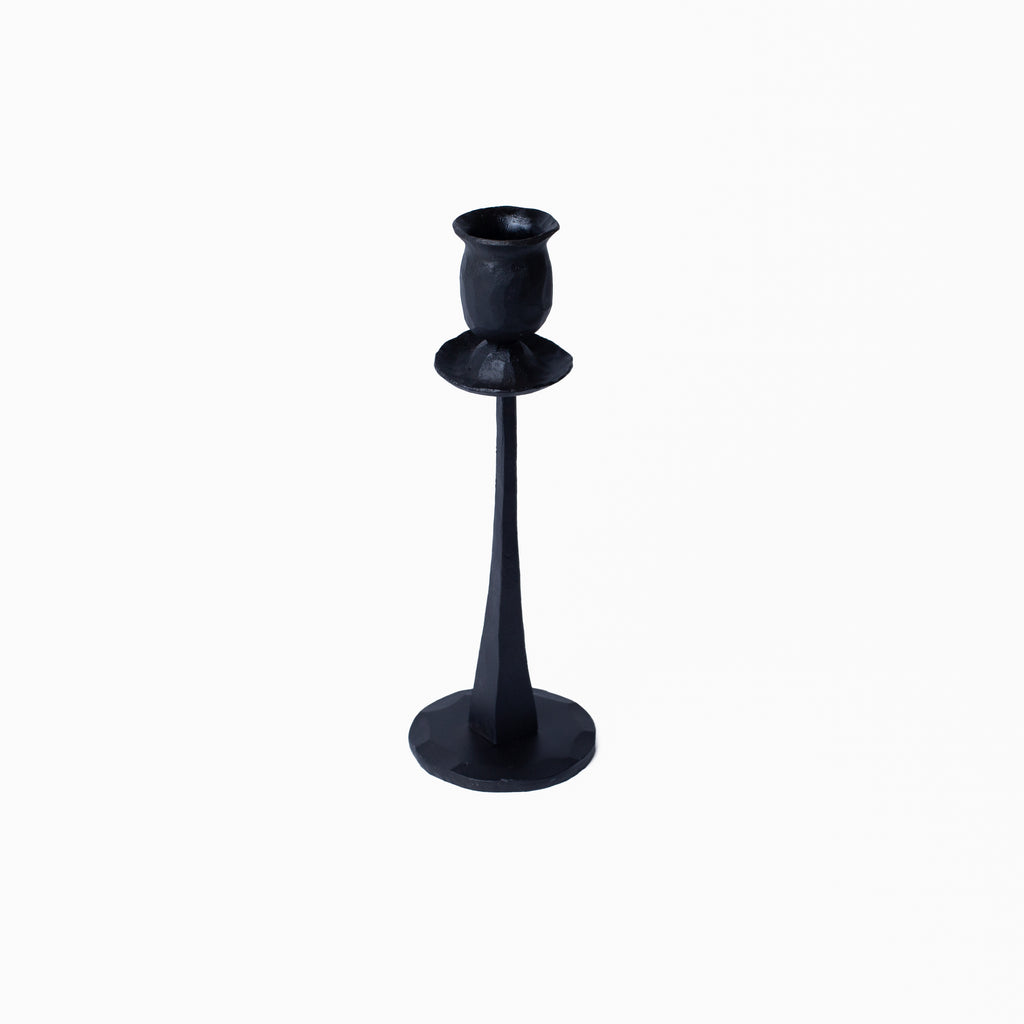 Black Iron Taper Candle Holder