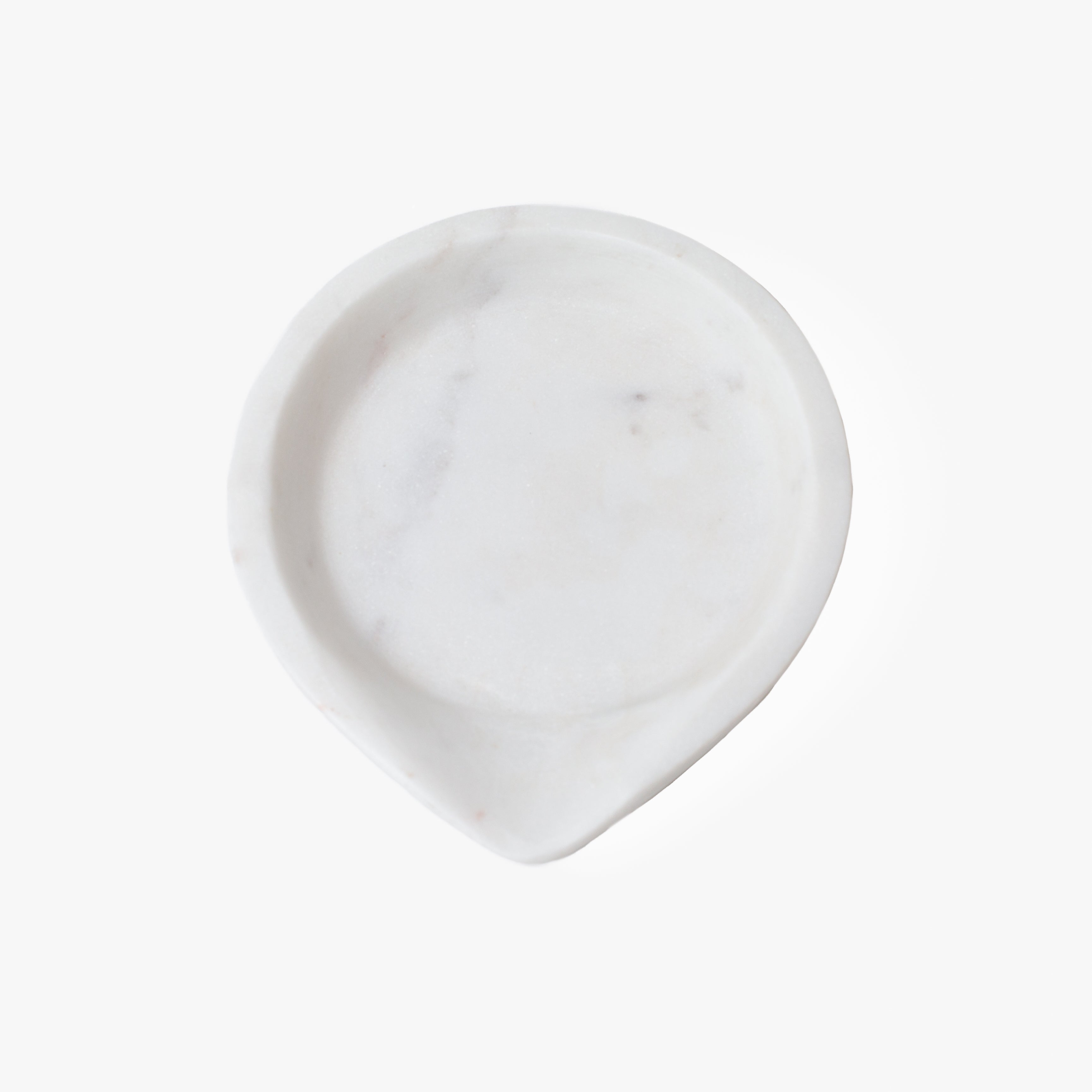 Marble Round Spoon Rest