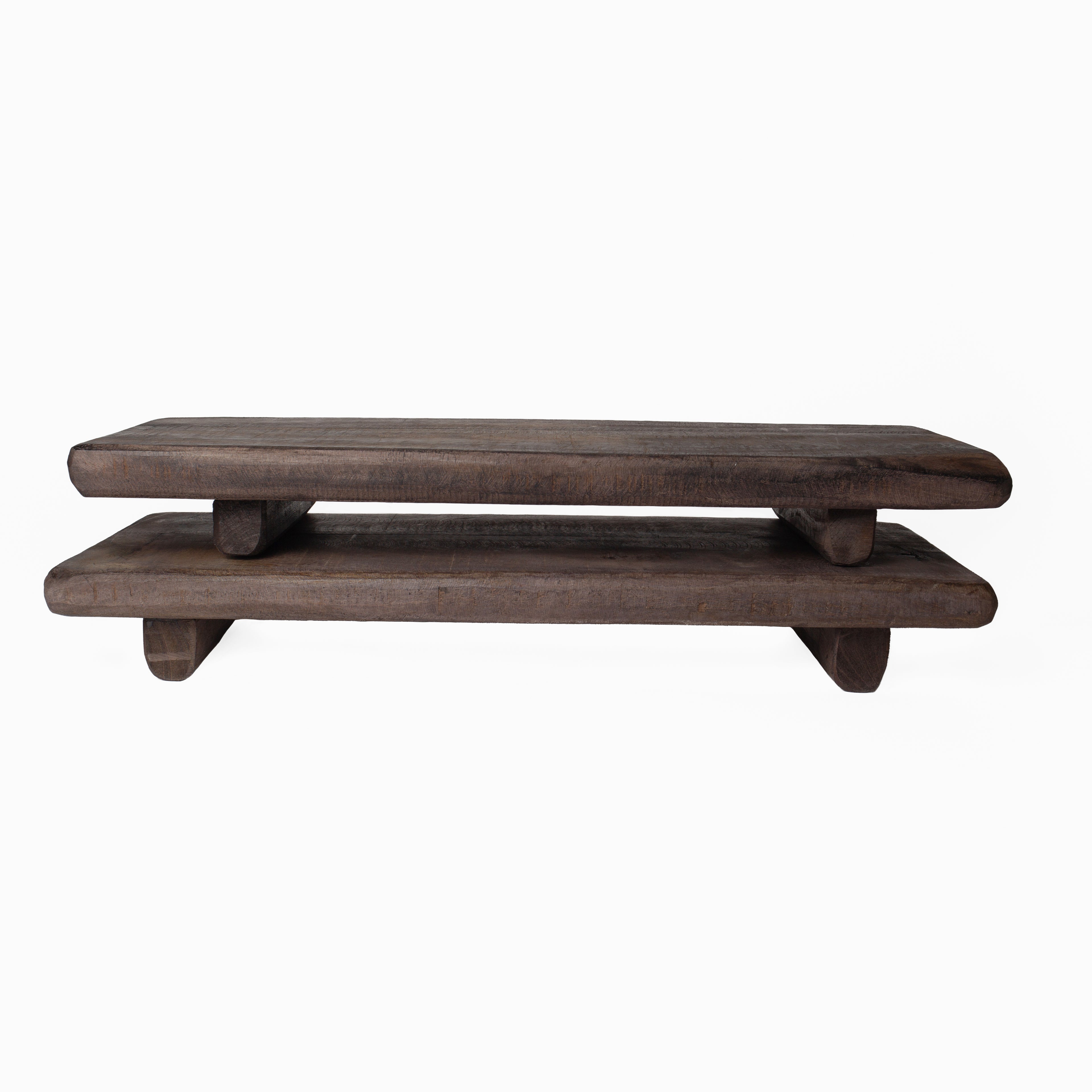 Found Wood Pedestal
